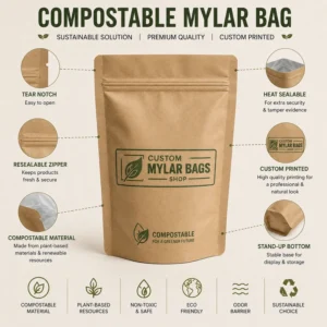 Custom Compostable Mylar Bags